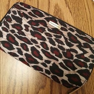 Travelon leopard print wallet NWOT